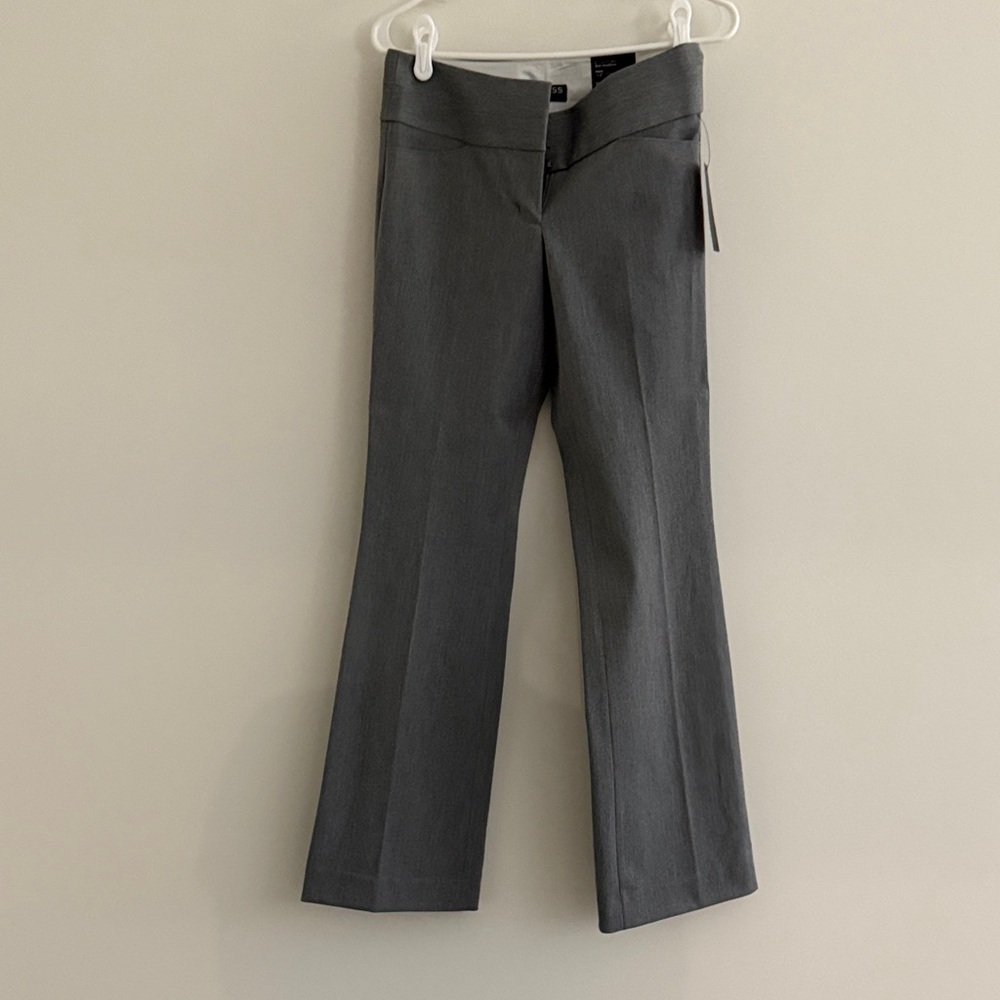Express Editor Gray Studio Stretch Pants